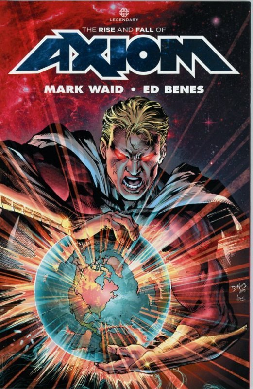 Axiom Trade Paperback (Cover Price 19.99)  Mark Waid!  Ed Benes!