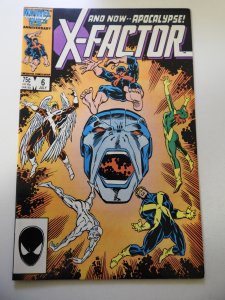X-Factor #6 (1986) 1st Full App of Apocalypse! FN+ Condition