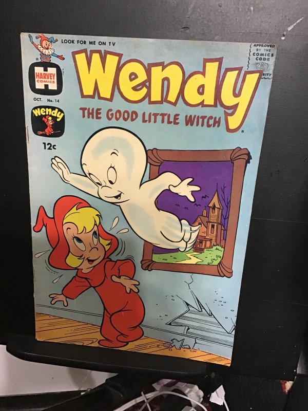 Wendy The Good Little Witch #14 (1962) mid high-grade early Casper/Wendy! FN+