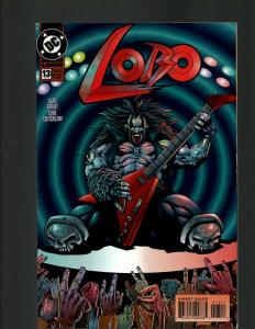 12 Lobo DC Comics # 7 13 15 16 17 18 19 32 33 34 35 36 J408