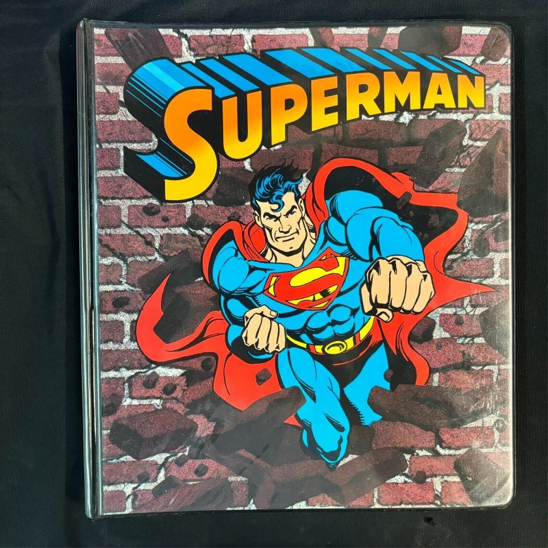 SUPERMAN 1991 STYLE GUIDE - MERCHANDISE PRODUCTION & CONCEPT ART - RARE HTF