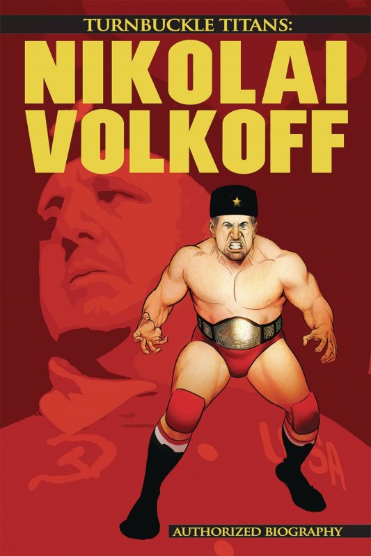 Turnbuckle Titans #1 Nikolai Volkoff Comic Book 2019 - Antartic Press