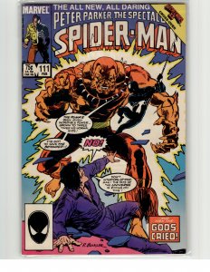 The Spectacular Spider-Man #111 Direct Edition (1986) Spider-Man