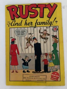 *Rusty 21 vf+ (Atlas) Except Cover Stamp Kurtzman