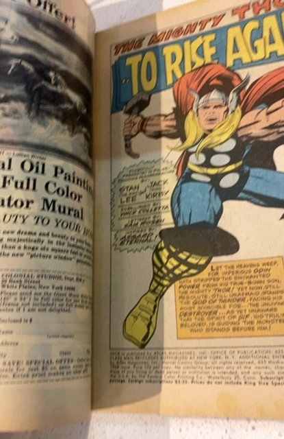 Thor #151 (1968) Kirby art destroyer returns