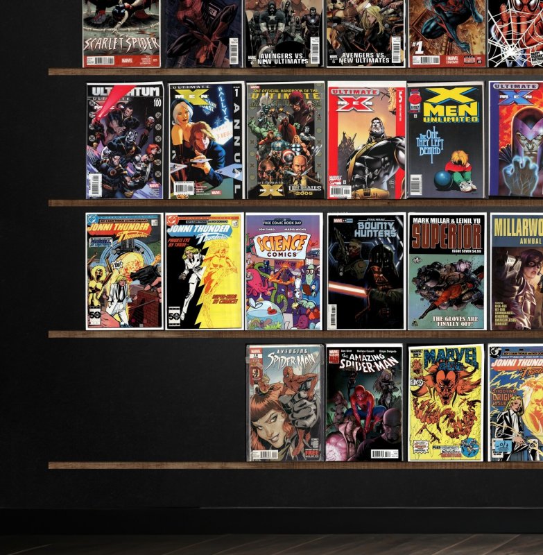 Huge Lot 150+ Comics with The Amazing Spider-Man, Ultimate X-Men & More!