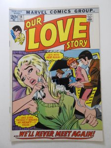 Our Love Story #14 (1971) Beautiful VF Condition!
