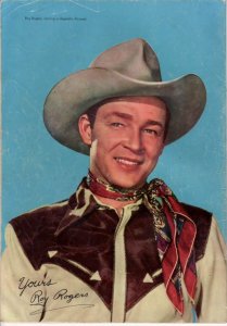 ROY ROGERS #34 PHOTO CVR DELL 1950 EGYPTIAN COLLECTION VG