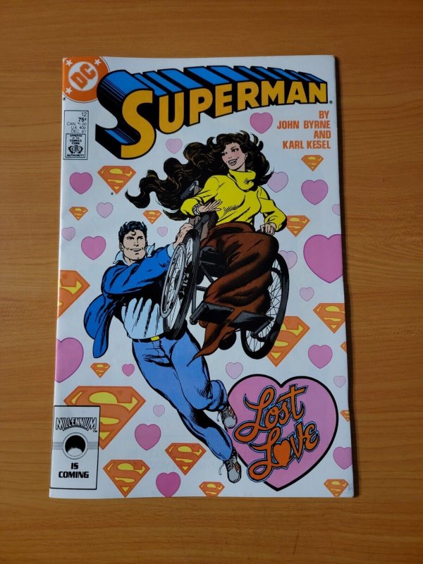 Superman #12 Direct Market Edition ~ NEAR MINT NM ~ 1987 DC Comics