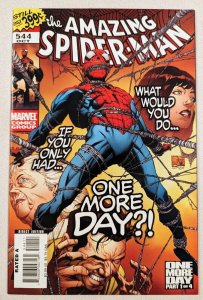 Amazing Spider-Man #544 VF/NM 9.0 Start of One More Day Story Arc Key Issue