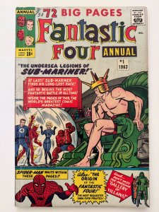 Fantastic Four Annual #1 (1963) see description