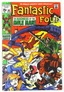 Fantastic Four (1961 series)  #89, Fine- (Actual scan)