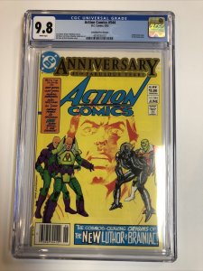 Action Comics (1983) # 544 (CGC 9.8) CPV Canadian price Variant | New Lex Luthor