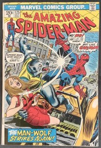 Amazing Spider-Man #125 (1973, Marvel) Origin of Man-Wolf. Low Grade