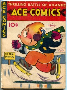 Ace Comics #59 1942- Katzenjammer Kids- THE PHANTOM- restored G/VG