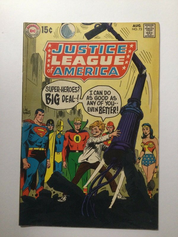 Justice League of America 73 Fine fn 6.0 Dc Comics