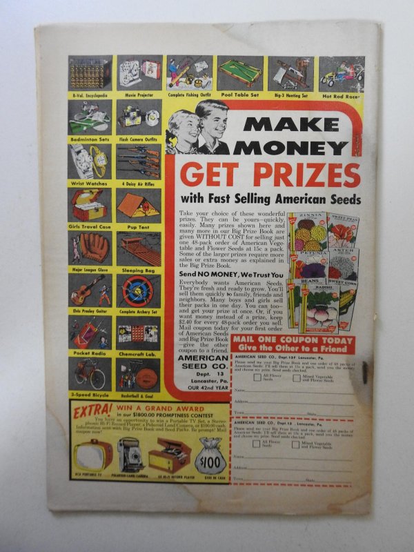 Batman #131 GD+! Rusty staples, moisture damage, cover detached bottom staple