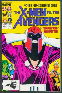 The X-Men vs. The Avengers 2 NM 9.4 Direct Edition Marvel 1987