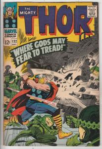 Thor, the Mighty #132 (Sep-66) FN- Mid-Grade Thor, Hercules