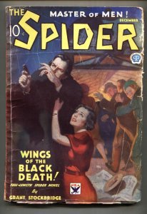 The Spider December 1933-Third issue-pulp magazine-Rare