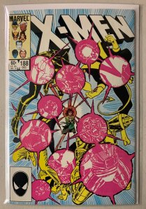 Uncanny X-Men #188 Direct Marvel 1st Series (8.0 VF) (1984)