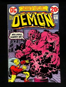 Demon #10   Etrigan vs.  Asmodon! Jack Kirby Cover Art!
