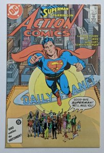 Action Comics #583 (Sept 1986, DC) VF/NM 9.0 Curt Swan & Kurt Schaffenberger art 