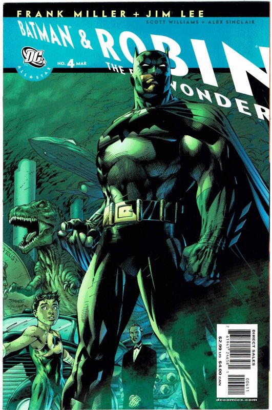 All-Star Batman & Robin #4 - Frank Miller, Jim Lee - NM+