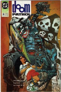 Doom Patrol #35 (1987 v2) Grant Morrison 1st Flex Mentallo NM