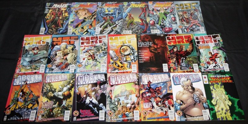 Valiant Copper to Modern MAGNUS, ROBOT FIGHTER 77pc Count High Grade Comic Lot