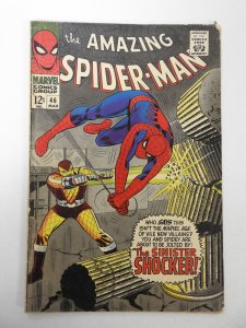 The Amazing Spider-Man #46 (1967) VG Condition moisture stain, stamp 1st page