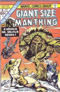 Giant-Size Man-Thing #3 (Feb-75) NM Super-High-Grade Man-Thing