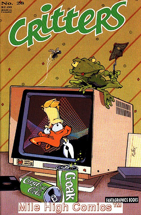 CRITTERS (1986 Series) #28 Good Comics Book