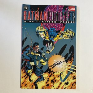 BATMAN PUNISHER NN 1994 DC COMICS MARVEL LAKE OF FIRE NM- NEWSSTAND SIGNED