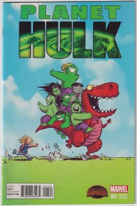 Planet Hulk #1 Young Cover (2015) Hulk