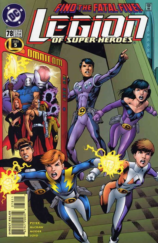 Legion of Super-Heroes (4th Series) #78 VF/NM ; DC | Fatal Five