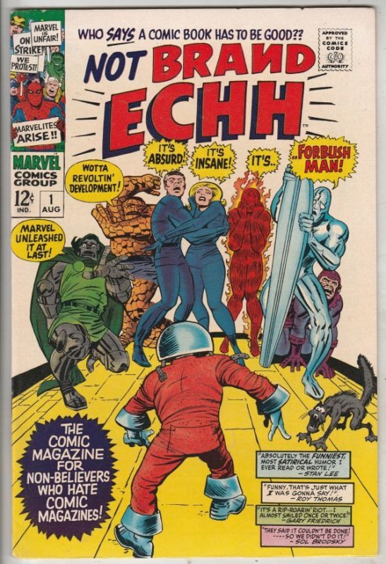 Not Brand Echh #1 (Aug-67) NM- High-Grade Fantastic Four, Captain America, Na...