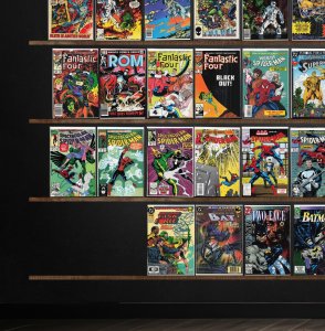 Huge Lot 150+ Comics with Rom, Batman, The Spectacular Spider-Man & More!