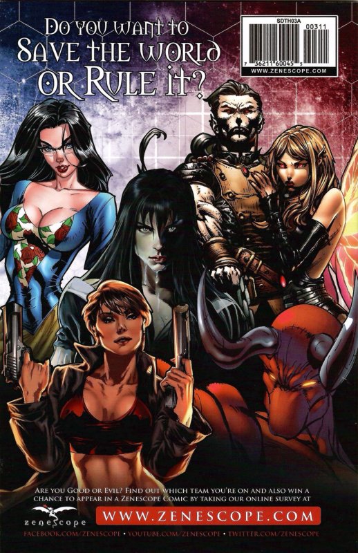 Salem's Daughter: The Haunting #3 (2011) Covers A & B. New