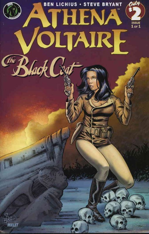 Black Coat And Athena Voltaire One-Shot, The #1B FN ; Ape | Connecting Cover