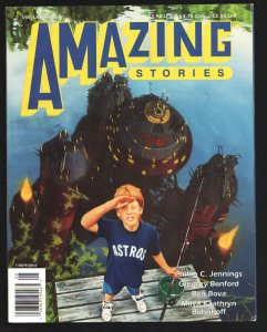 Amazing Stories 7/1991-Robert Silverberg-Lois Tilton-Autographed by Ben Bova-...