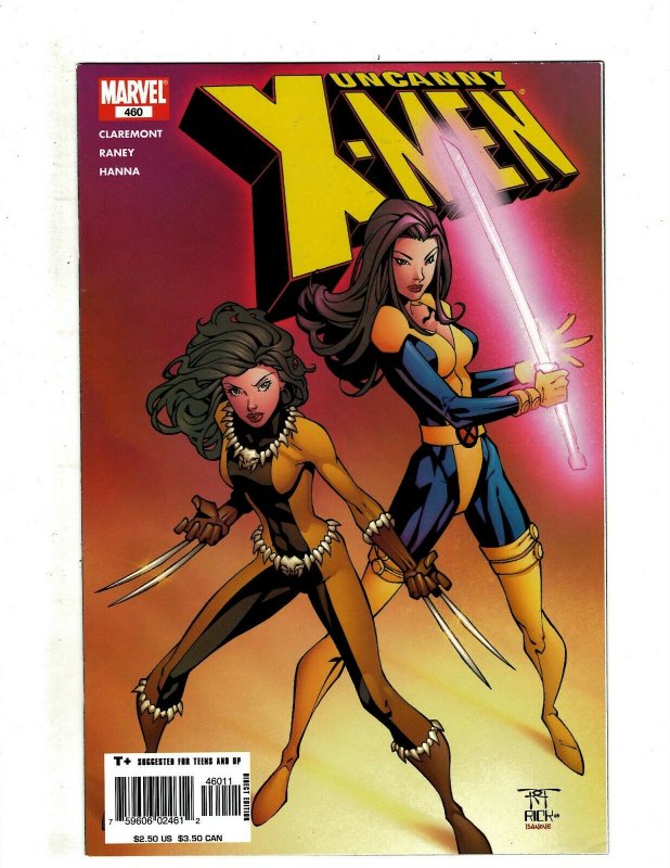 12 Uncanny X-Men Marvel Comics # 449(4) 456 460(3) 461(4) Storm Wolverine HG2