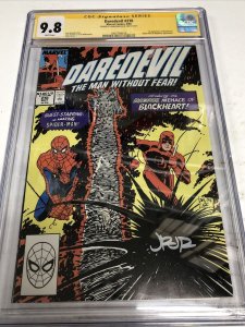 Daredevil (1989) # 270 (CGC 9.8 SS) Sogned John Romita Jr. Ann Nocenti Story