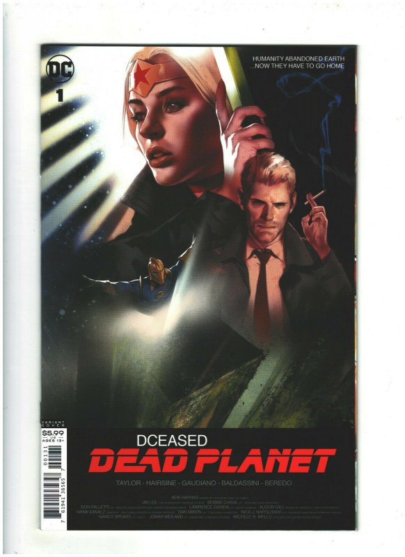 Dceased Dead Planet #1 NM- 9.2 DC Oliver Bladerunner Variant 2020 Zombies  