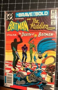 The Brave and the Bold #183 Newsstand Edition (1982) The Riddler 