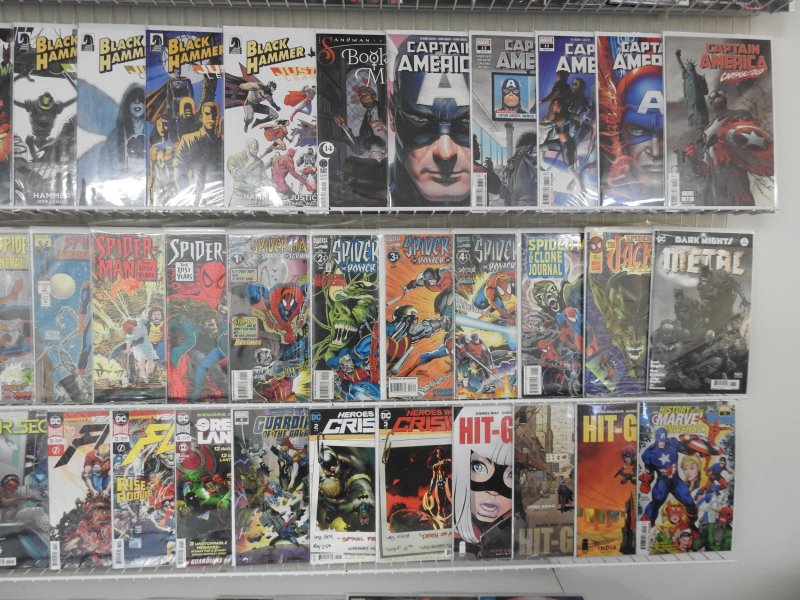 Huge Lot 140+ Comics W/ Batman, Spider-Man, Avengers, +More! Avg VF Condition!