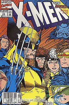 X-MEN  (1991 Series)  (MARVEL) #11 NEWSSTAND Very Good Comics Book