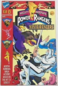 POWER RANGERS#2 FN/VF 1996 NINJA RANGERS MARVEL COMICS