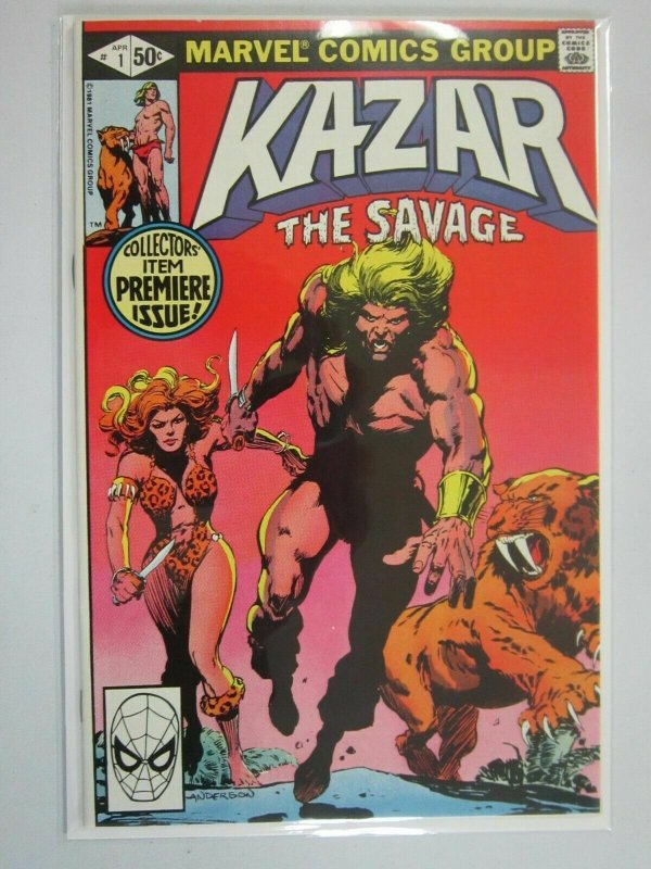 Ka-Zar the Savage #1 Direct edition 7.5 VF- (1981) 