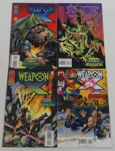 Weapon X #1-4 VF/NM complete series Age of Apocalypse Wolverine X-Men ; Marvel